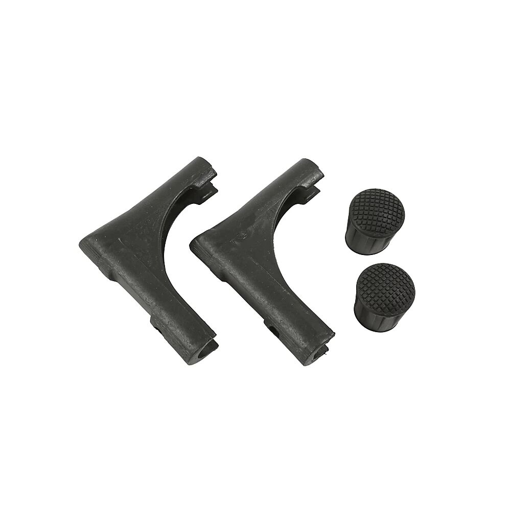 kaiserkraft Juego de zapatas para GS402Z, plástico, negro