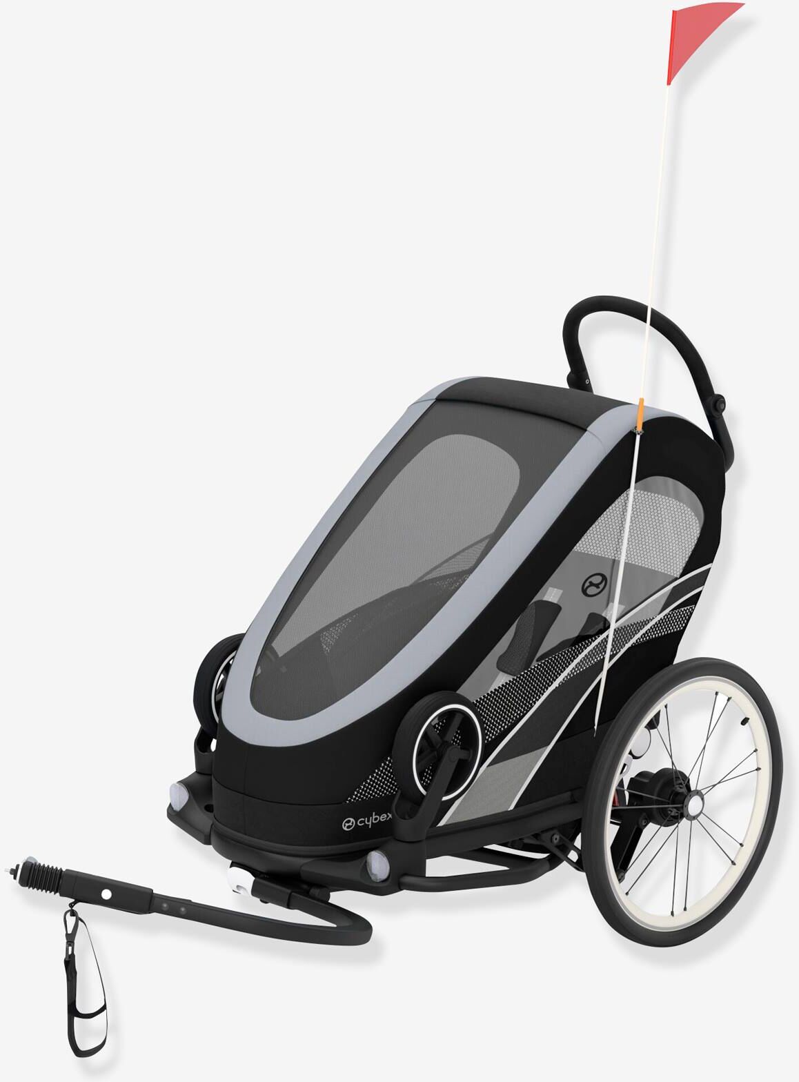 Silla de paseo Zeno bike One Box CYBEX negro