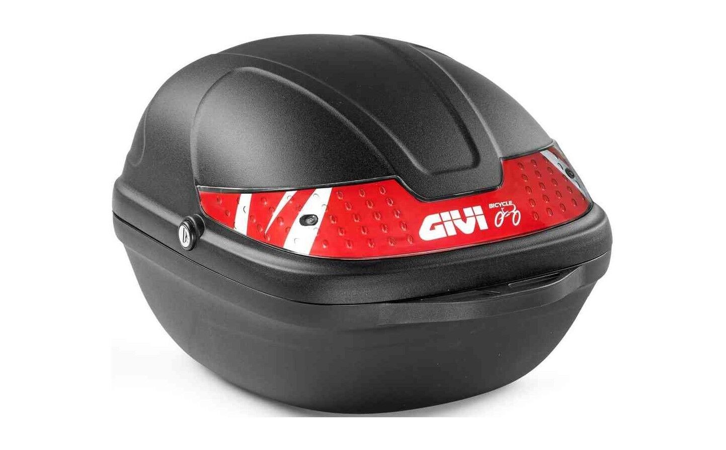 Givi Maleta Fija Bici 14Lts Cy14 Negro Base/N Catadiop Rojo