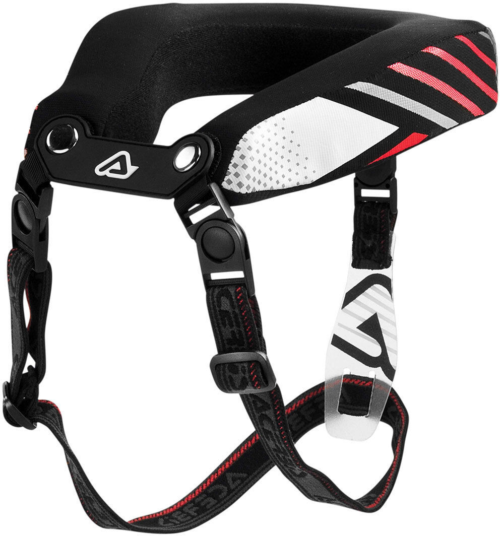 Acerbis Stabilising 2.0 Junior Cuello Collar - Negro Rojo (un tamaño)