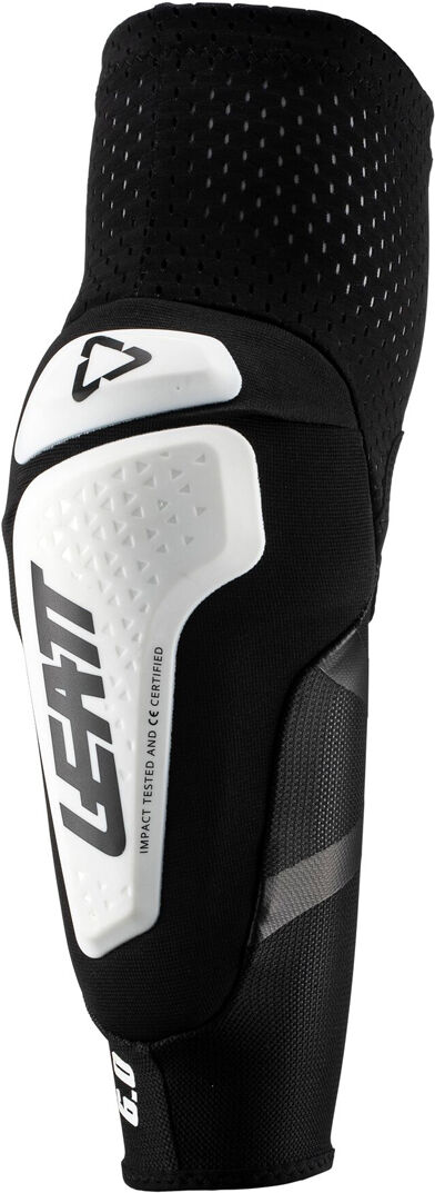 Leatt 3DF 6.0 Protectores de codo de motocross - Blanco (XL)