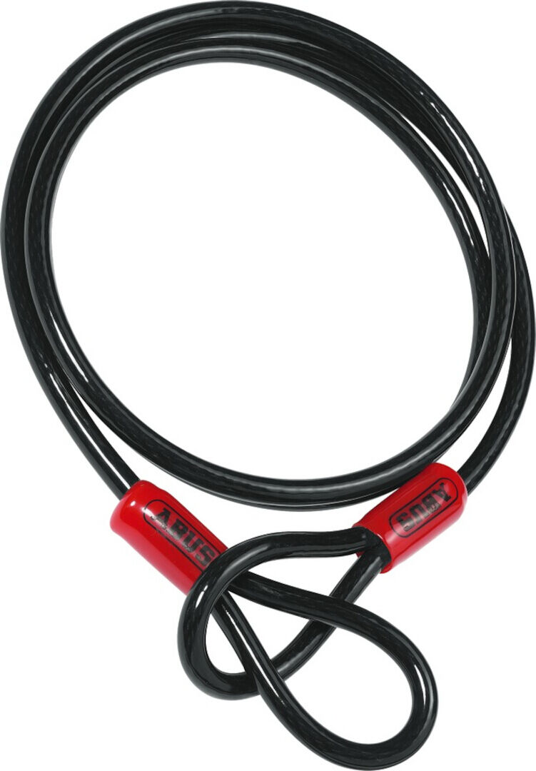 Abus Cobra Cable de acero - Negro (200 cm)
