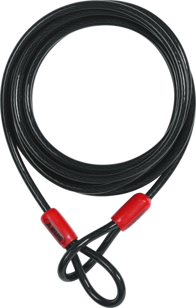 Abus Cobra Cable de acero - Negro (300 cm)