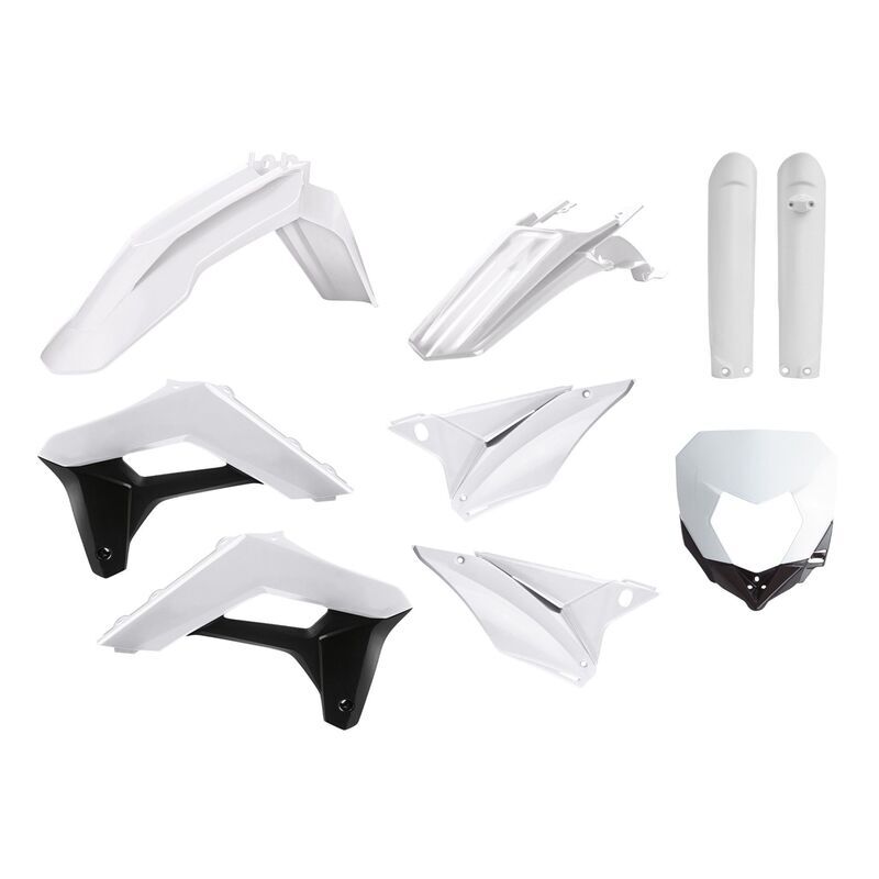 POLISPORT Kit plástico blanco -