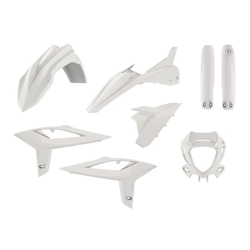 POLISPORT Kit plástico blanco -