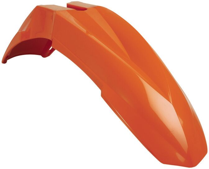 POLISPORT Guardabarros delantero Supermotard naranja -