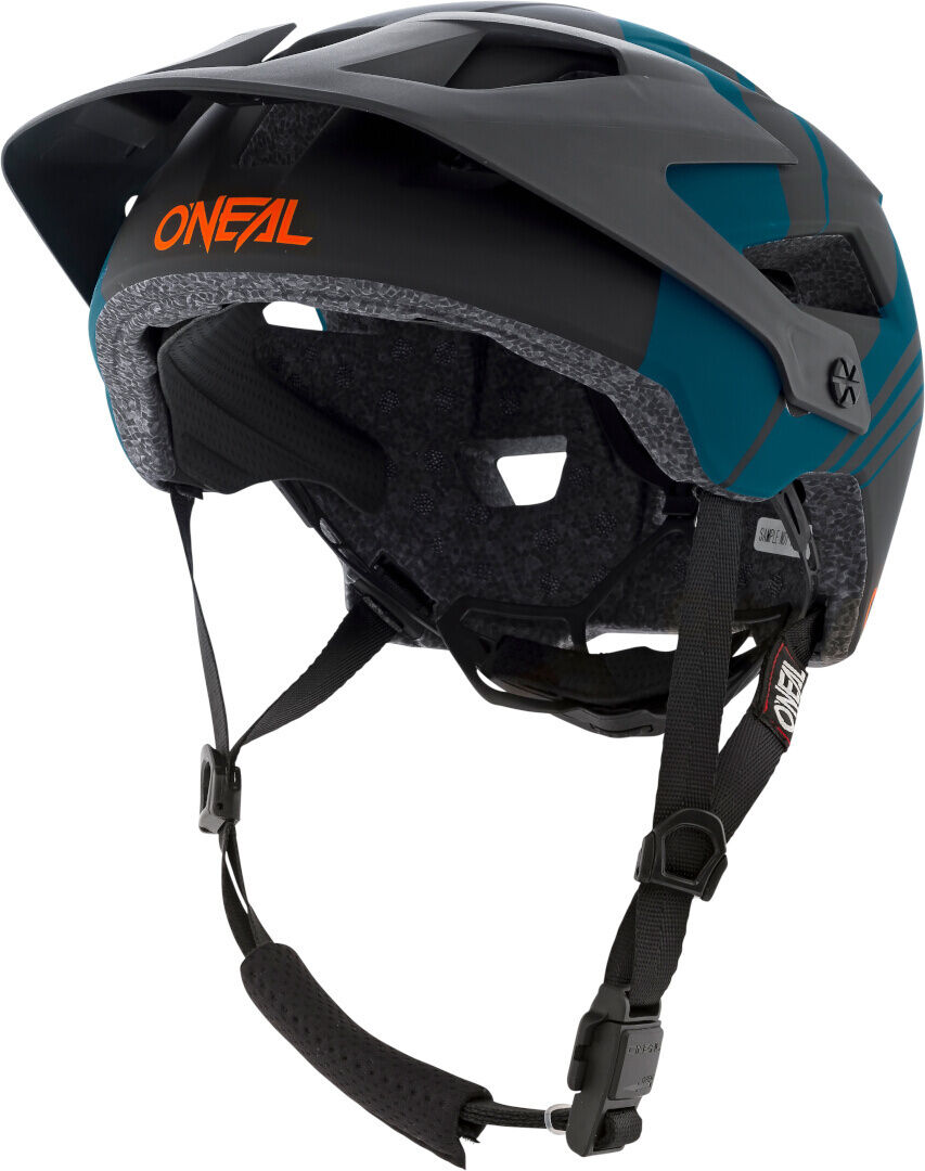 Oneal Defender Nova Casco de bicicleta - Negro Azul (L XL)