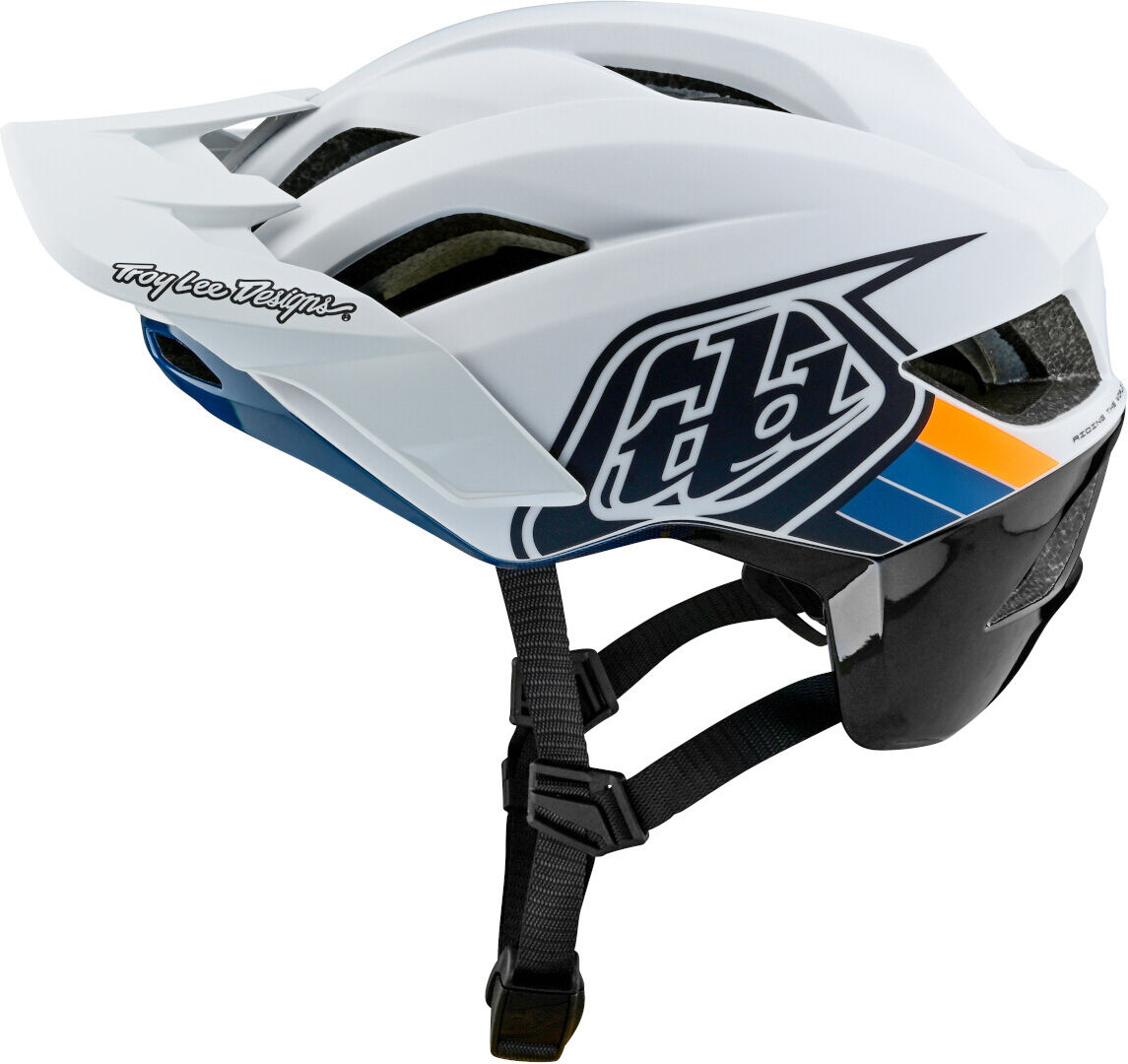 Lee Flowline SE MIPS Badge Casco de bicicleta - Negro Blanco (M L)