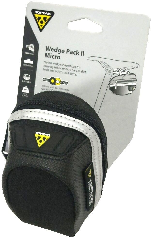 Topeak wedge pack ii bolsas bicicleta  (UNICA)