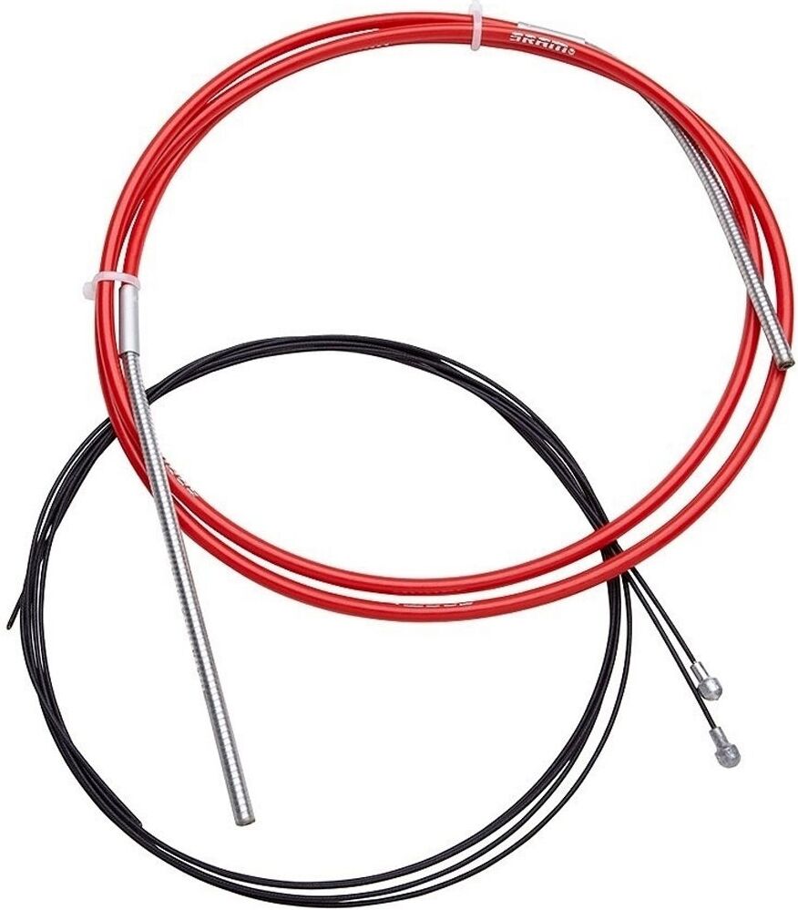 Sram cable-funda freno slickwire road 5mm cableado y tope funda ciclismo Rojo (UNICA)