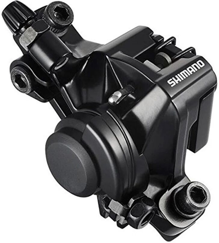 Shimano pinza freno m375 pmount resina frenos disco bicicleta Negro (UNICA)