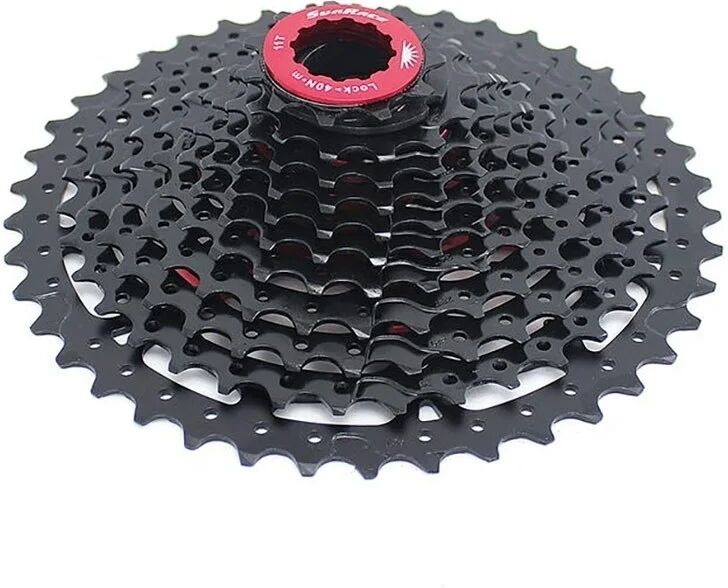 Sun Race cassette 11 velocidades 11-42 negro cassette mtb Negro (UNICA)