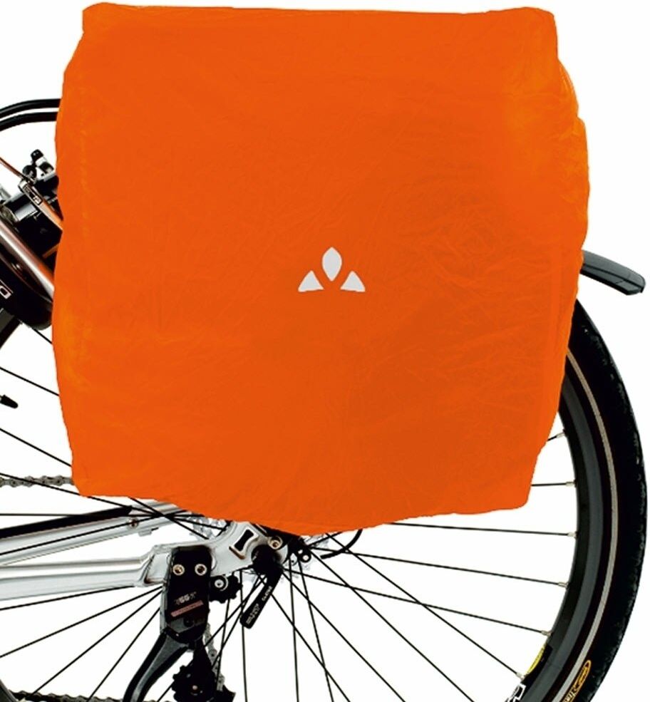 Vaude raincover for bike bags alforjas bicicleta Naranja (UNICA)