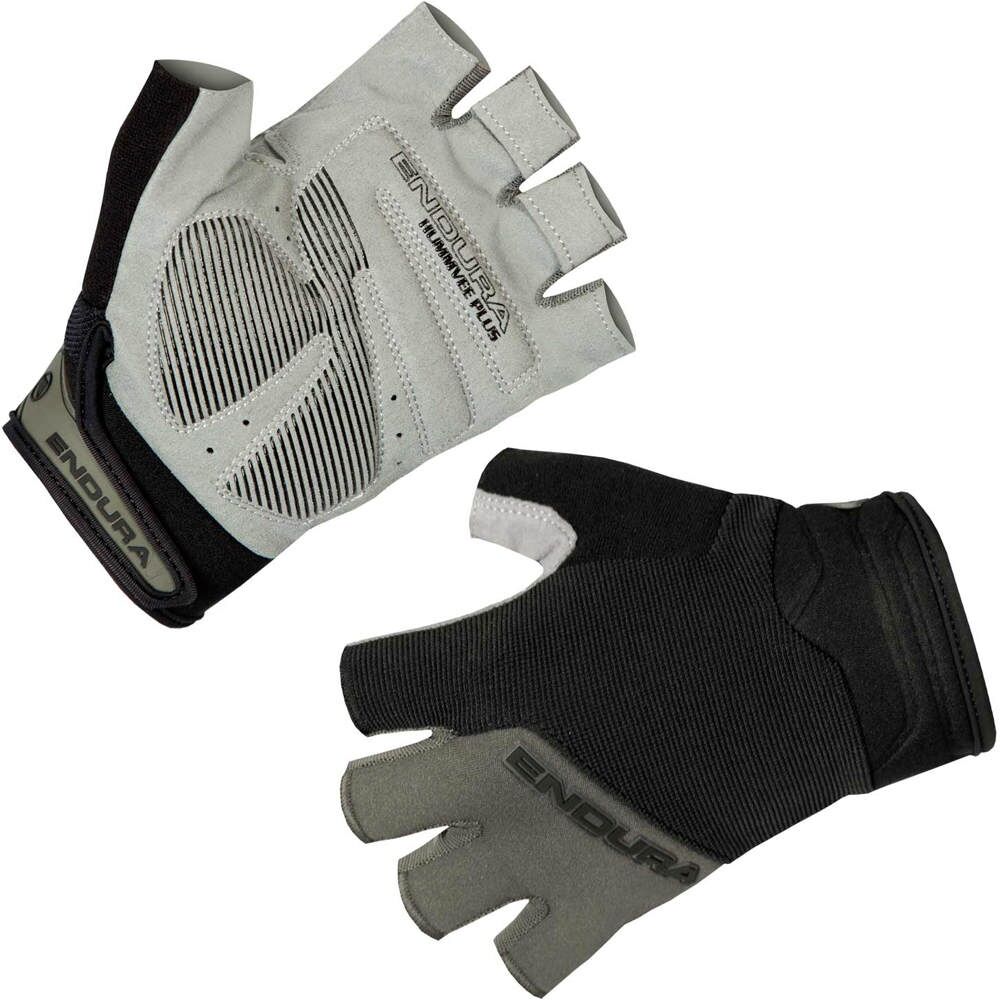 Endura hummvee plus ii guantes cortos ciclismo Negro (XS)