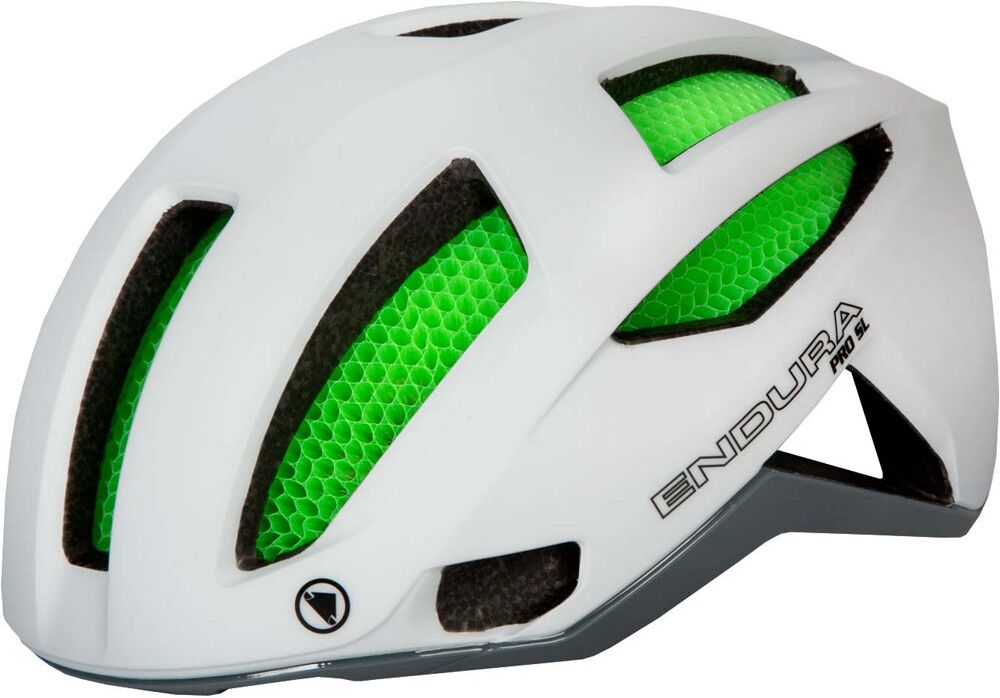 Endura pro sl casco bicicleta Blanco (S-M)