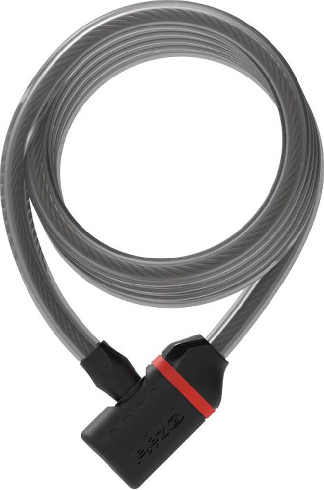 Zefal espiral cable k-traz c8 12 mm - 185 cm candado bicicleta  (UNICA)