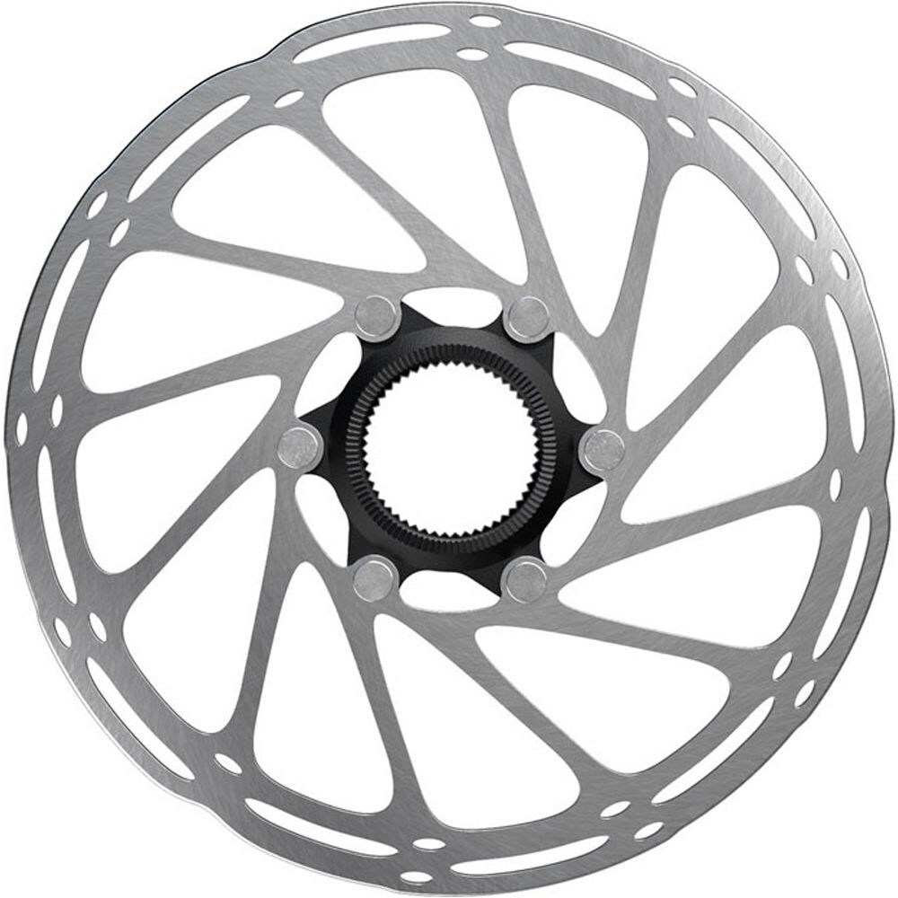 Sram srm disco freno centerline 160mm cl bl pastillas discos y accesorios freno Blanco (UNICA)