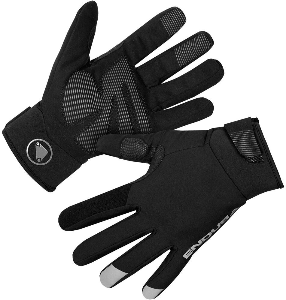 Endura strike guantes ciclismo invierno Negro (M)