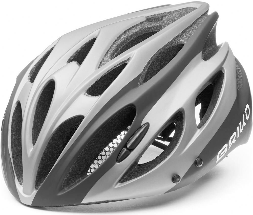 Briko kiso anth-silver casco bicicleta  (L)