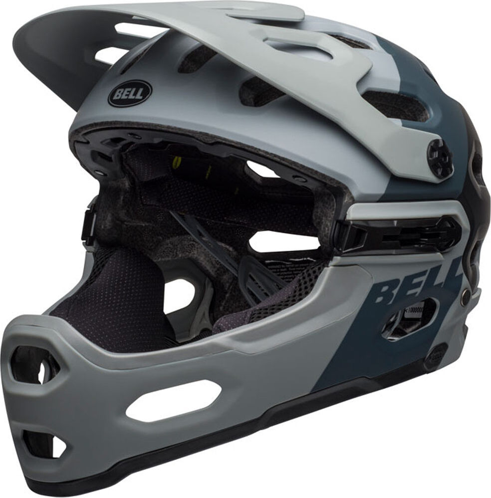 Bell super 3r mips 2021 casco bicicleta Gris (L)