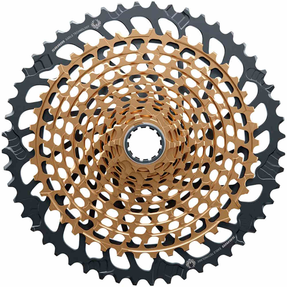 Sram srm cassette xg-1299 eagle 12v 10-52 cassette mtb Oro (UNICA)