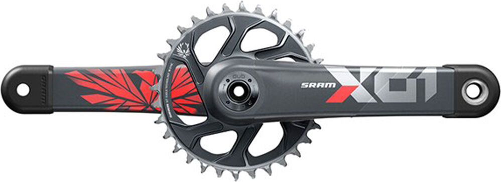 Sram x01 eagle dub boost 170 dm 32d c2 bielas mtb Gris (UNICA)