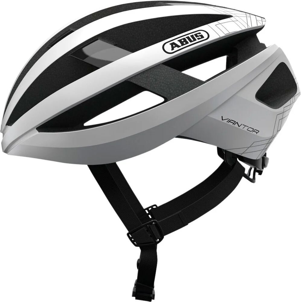 Abus viantor casco bicicleta Blanco (M)