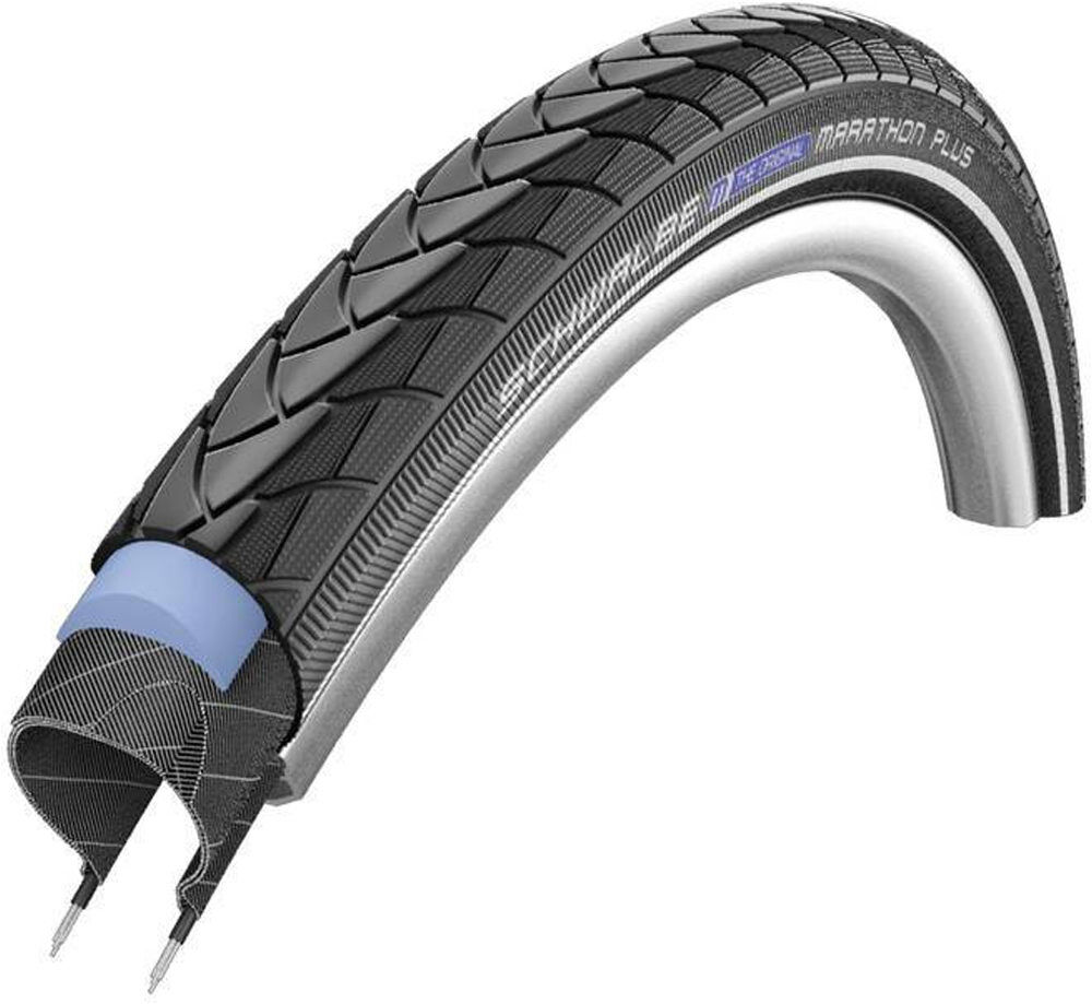 Schwalbe marathon plus 28x110/700x28c s-guard 28 cubiertas bicicleta paseo  (UNICA)