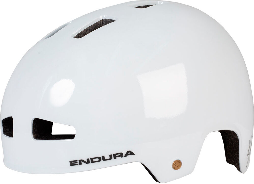 Endura pisspot casco bicicleta Blanco (S-M)