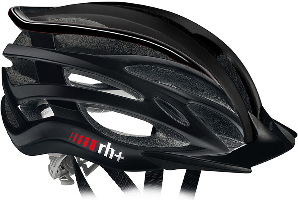 Rh+ two in one casco bicicleta Negro (L/XL)