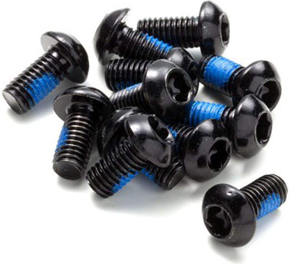 Reverse reverse disc rotor bolt set - 12 pcs pastillas discos y accesorios freno Negro (UNICA)