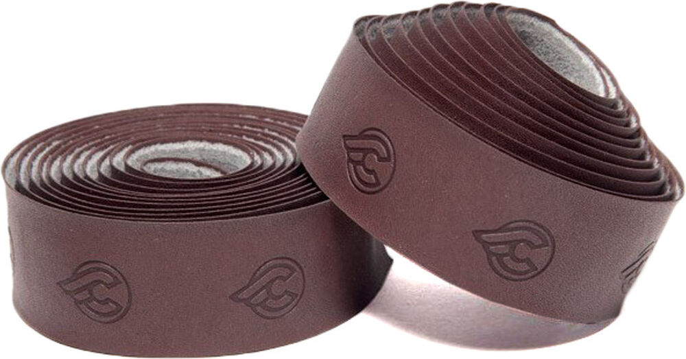 Cinelli tape vegan eco-leather anodplugs cinta manillar Marron (UNICA)