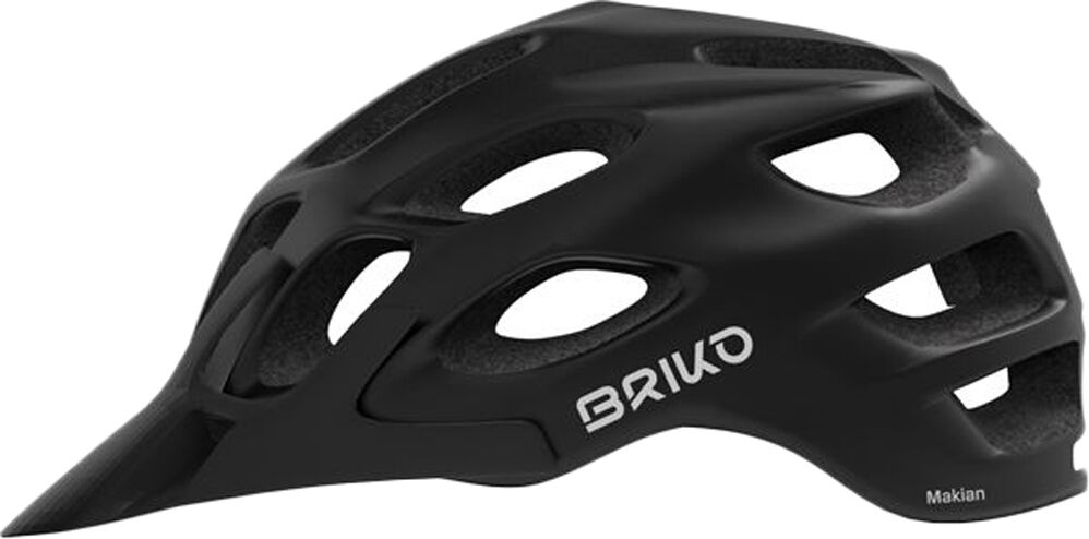 Briko makian casco bicicleta Negro (M)