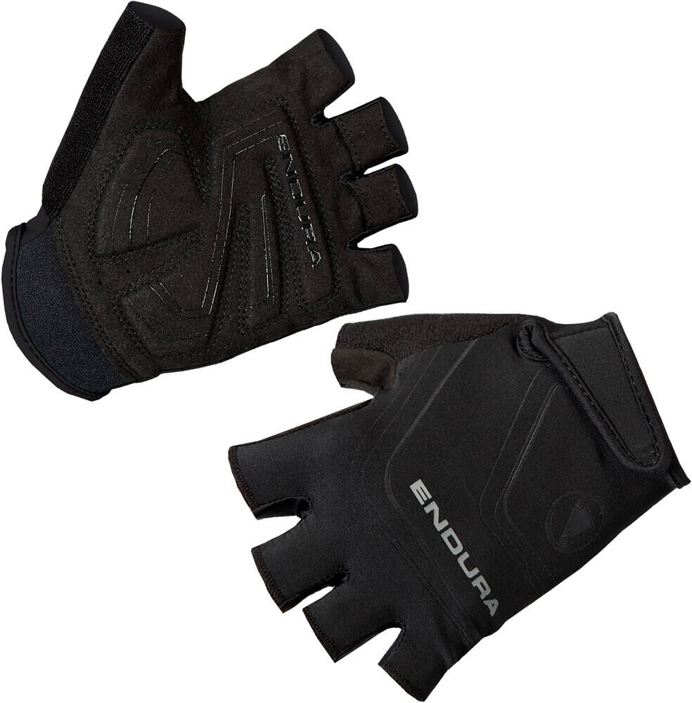 Endura xtract guantes cortos ciclismo Negro (M)