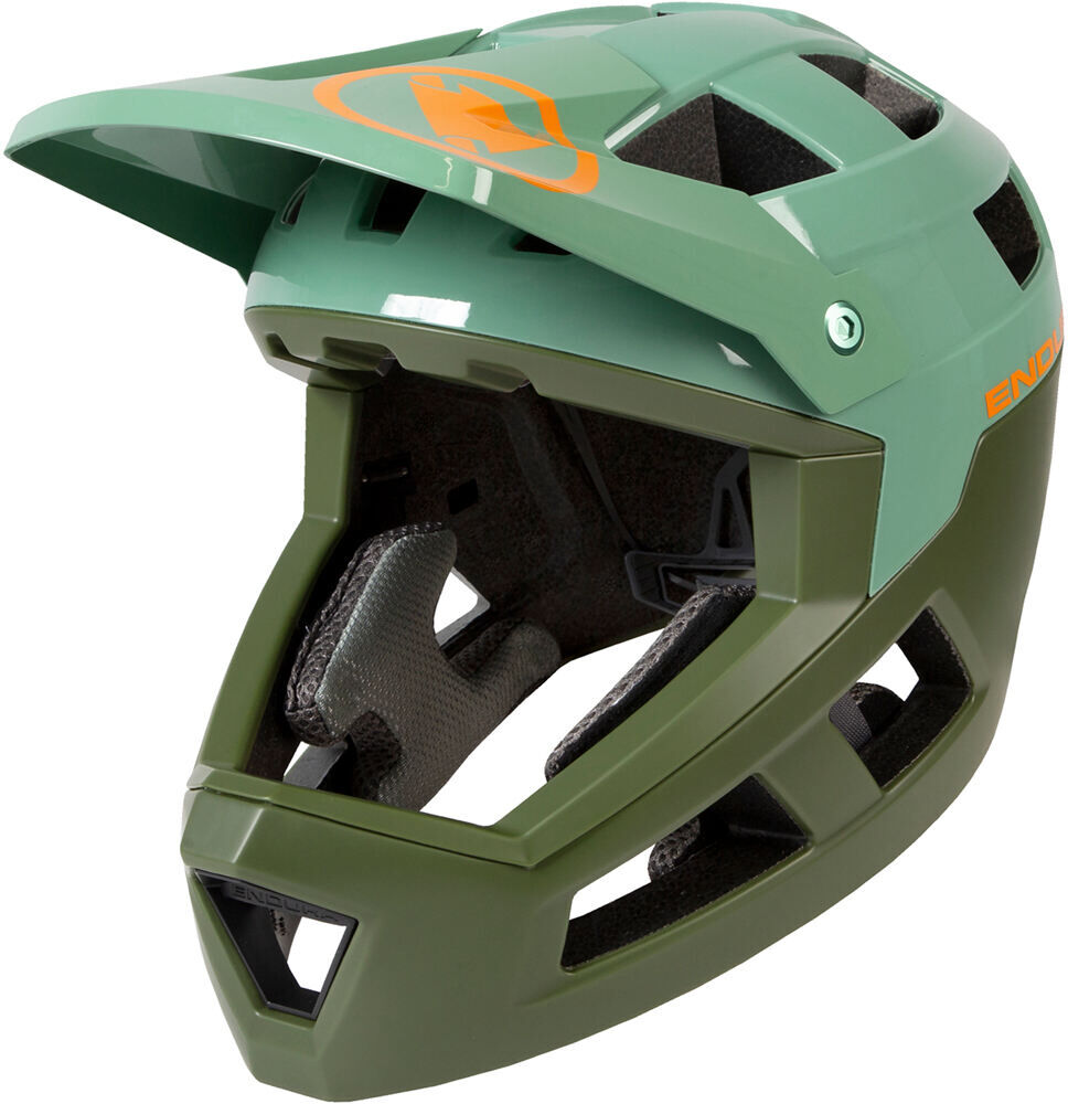 Endura singletrack casco bicicleta Verde (M-L)