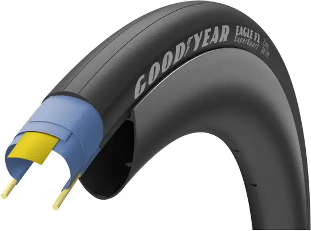 Goodyear cubierta eagle f1 supersport 700x28 pleg cubiertas carretera Negro (UNICA)