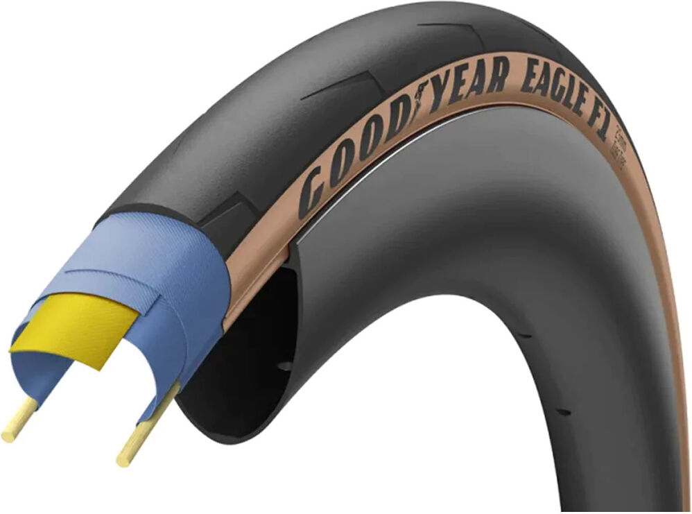 Goodyear cubierta eagle f1 700x25 pleg cubiertas carretera Negro (UNICA)