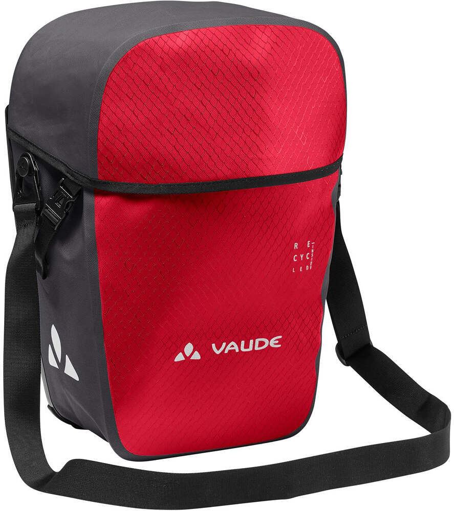 Vaude aqua back pro single alforjas bicicleta Rojo (UNICA)