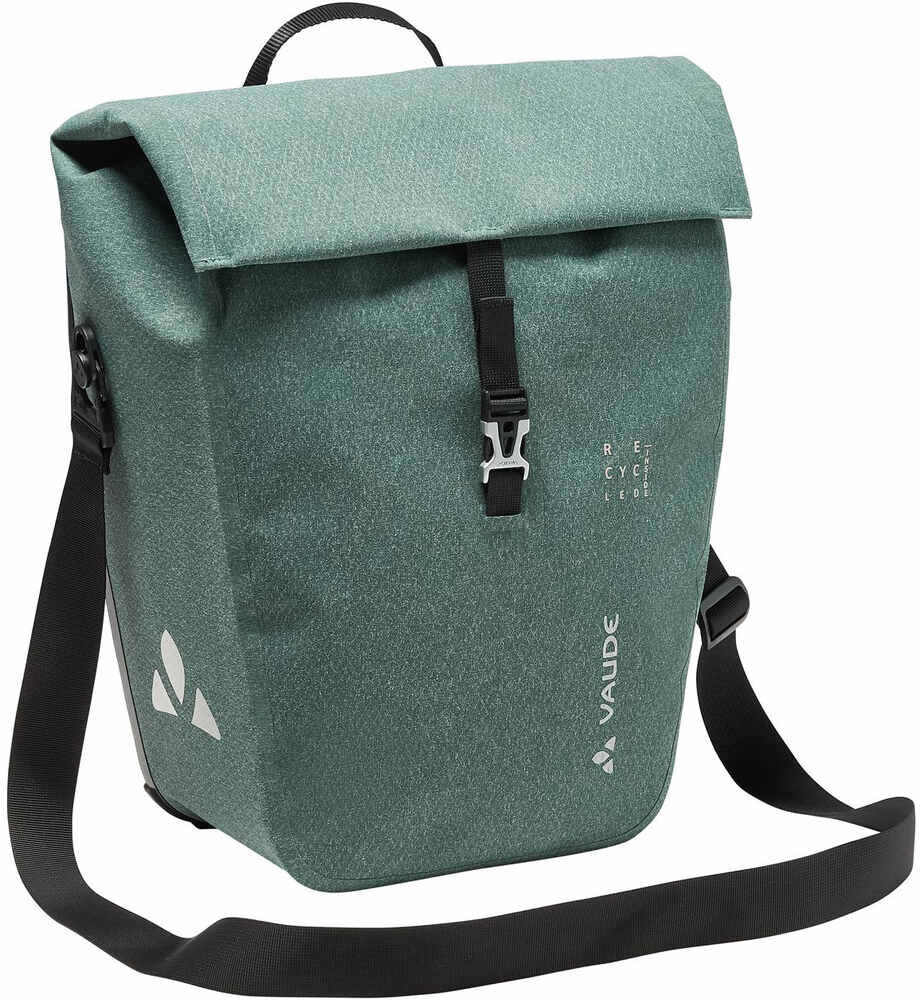 Vaude recycle commute single alforjas bicicleta Verde (UNICA)