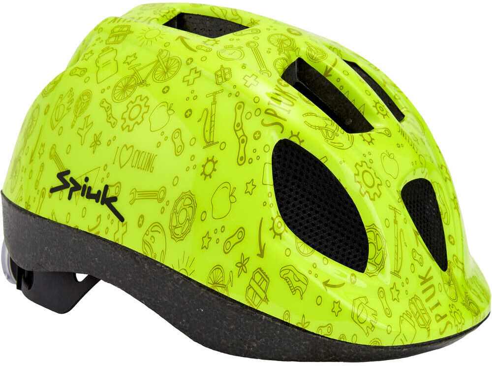 Spiuk casco - kids nio casco bicicleta niño Amarillo (XS/S)