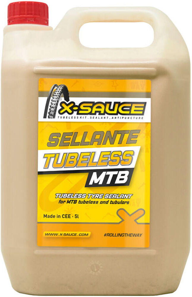 X-Sauce x-sauce bidon 5 litros tubeless antipinchazos  (UNICA)