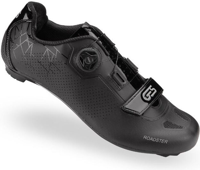 Ges roadster-2 zapatillas ciclismo carretera Negro (41)