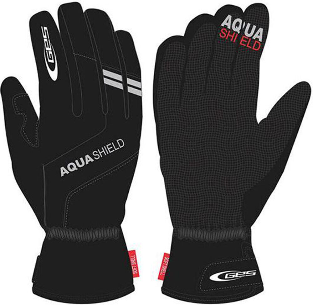 Ges impermeable aqua guantes largos ciclismo  (L)