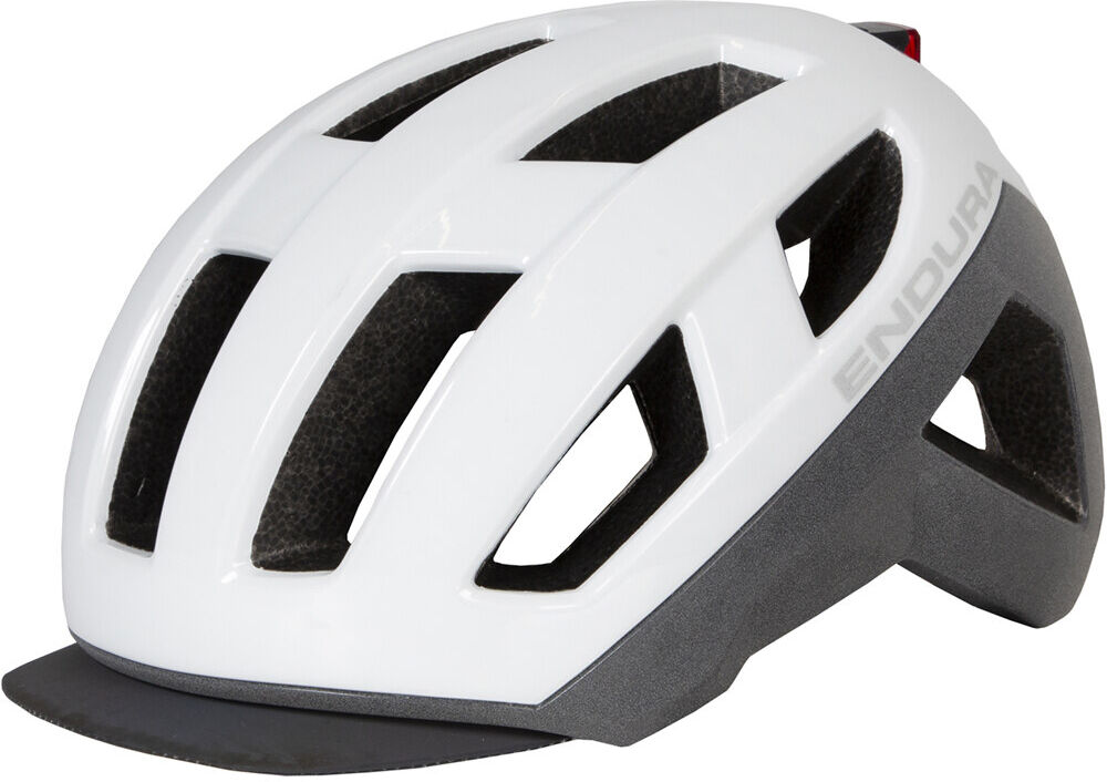 Endura casco urbano luminite casco bicicleta Blanco (S-M)