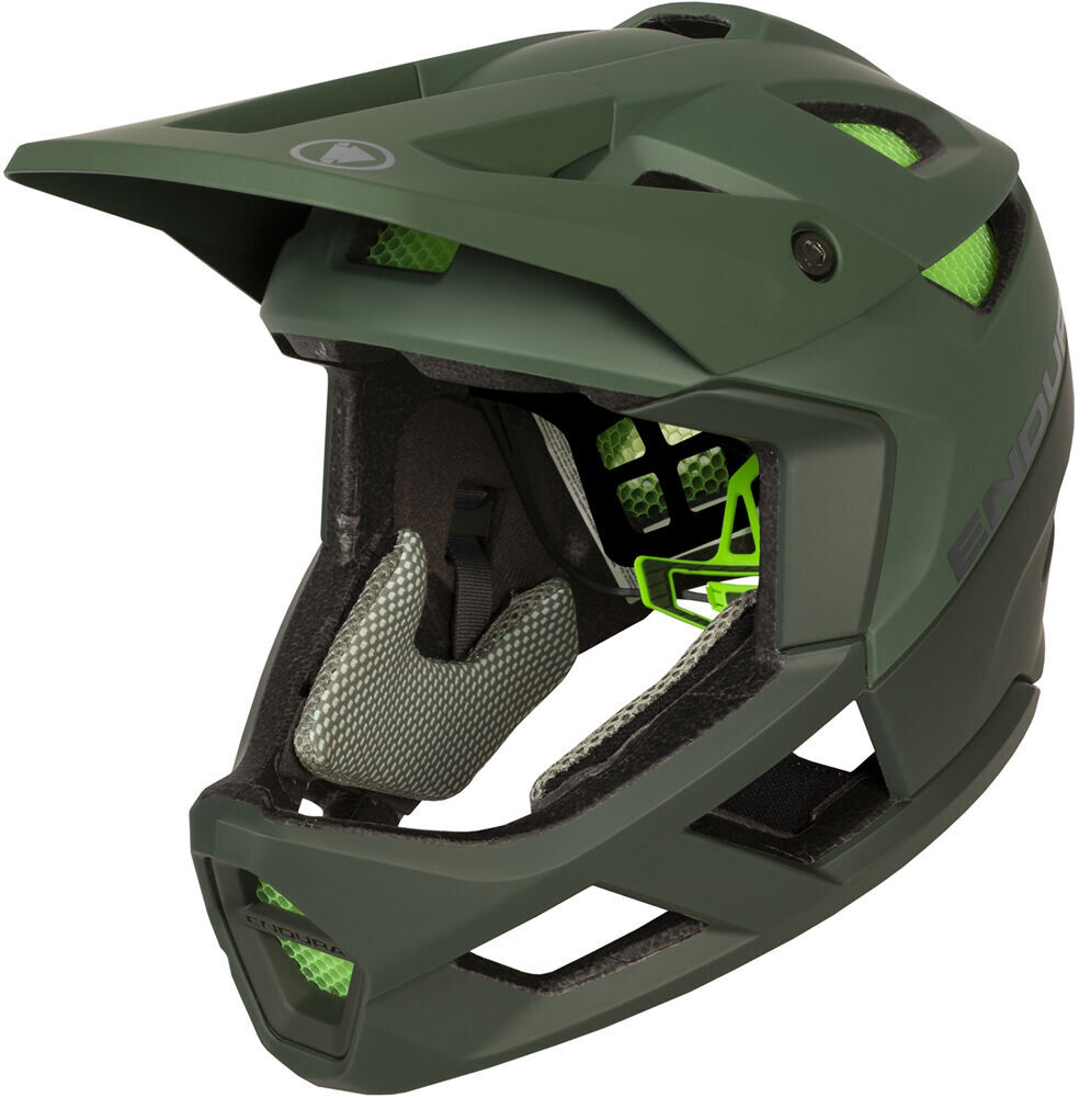 Endura mt500 casco bicicleta Verde (L-XL)