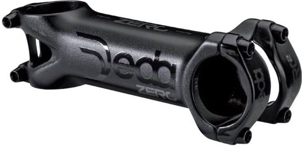 Deda potencia zero2 aluminio 60 mm 317 potencias bicicleta Negro (UNICA)