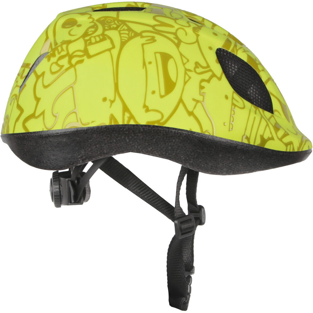 Dtb smil 46-53 casco bicicleta niño Amarillo (UNICA)