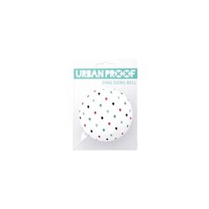 Urban proof Sonnette DingDong Pluie blanc - Publicité
