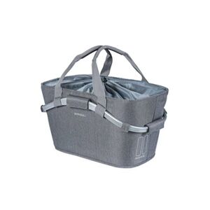 Basil panier design Carry All derrière 22 litres gris - Publicité