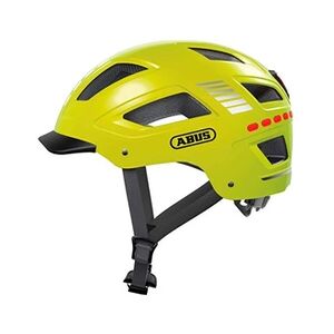 Abus Casque Hyban 2.0 LED signal Jaune M 52-58cm - Publicité